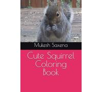 Cute Squirrel Coloring Book
