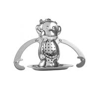 Cute Stainless Steel Loose Tea Leaf Infuser Tea Infuser Ball Strainer Filter Diffuser Herbal Spice Monkey