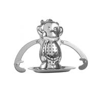 Cute Stainless Steel Loose Tea Leaf Infuser Tea Infuser Ball Strainer Filter Diffuser Herbal Spice Monkey - q36