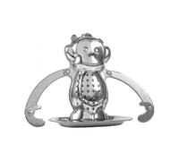 Cute Stainless Steel Loose Tea Leaf Infuser Tea Infuser Ball Strainer Filter Diffuser Herbal Spice Monkey - q36/YY