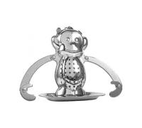 Cute Stainless Steel Loose Tea Leaf Infuser Tea Infuser Ball Strainer Filter Diffuser Herbal Spice Monkey - q36/YY