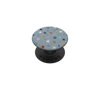 Cute Star Pattern Celestial Aesthetic Cosmic Art PopSockets PopGrip Adesivo