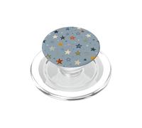 Cute Star Pattern Celestial Aesthetic Cosmic Art PopSockets PopGrip per MagSafe