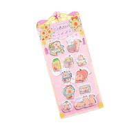 Cute Sticker - Scrapbooking Decorative Sticker, Waterproof Stickers for Craft Projects, PVC Crafting Embellishments, Colorful Decals Set with Fun Designs, Playful Adhesive Pieces for Journals