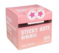 Cute Sticky Notes, Cartoon Self-Stick Memo Pads, 7.5x7x7cm/2.95x2.76x2.76 inches Fun Pull-Out Stationery Sets, 1 Set Multicolor for School Office Party Favor Women Kids Teens Friends Gift
