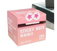 Cute Sticky Notes, Cartoon Self-Stick Pull-Out Pads, Fun Memo Writing Stationery, Decorative Reminder Tabs Set, School Office Supply Gift, Ideal for Women Friends Teens Boys Girls Coworkers Use