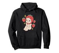 Cute Strawberry Baby Kawaii Fruit Felpa con Cappuccio