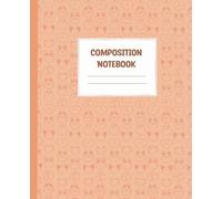 Cute Stray Kids School Composition Notebook: Orange Skzoo | College Ruled | 7.5" x 9.25" | 100 Pages