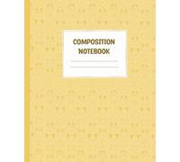 Cute Stray Kids School Composition Notebook: Yellow Skzoo | College Ruled | 7.5" x 9.25" | 100 Pages