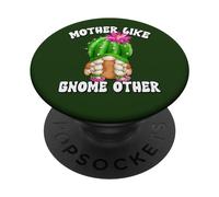 Cute Succulent Mom Gnome Graphic For Women And Cactus Lover PopSockets PopGrip Adesivo