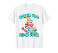 Cute Summer Vacation Beach GNOME for Women Funny Mom Quote Maglietta
