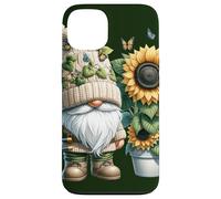 Cute Sunflower Gnome For Gardening Mom And Garden Grandpa Custodia per iPhone 13