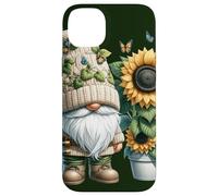 Cute Sunflower Gnome For Gardening Mom And Garden Grandpa Custodia per iPhone 14 Plus