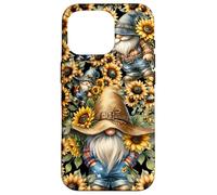 Cute Sunflower Gnome Patterns For Women Spring And Summer Custodia per iPhone 16 Pro