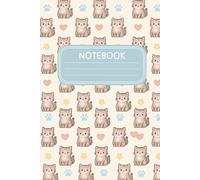 Cute Tabby Cat Notebook: Adorable Lined Journal for Cat Lovers | 110-Page Composition Style Notepad for Writing, Journaling, and Daily Notes