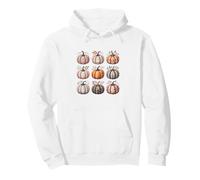 Cute Thanksgiving Graphic Pumpkin Autumn Harvest Fall Decor Felpa con Cappuccio