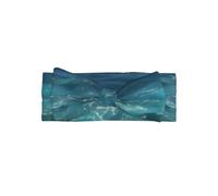 Cute The Deep Ocean Print Baby Bow Headband - Fascia per capelli in nylon morbido ed elastico, delicato accessorio per capelli da principessa