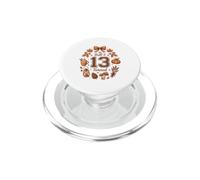 Cute The Fall I Turned 13 Accogliente festa di compleanno autunnale PopSockets PopGrip per MagSafe