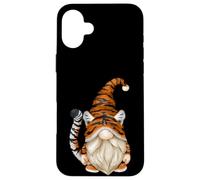 Cute Tiger Decor For Tiger Dad With Funny Grandpa Gnome Custodia per iPhone 16 Plus