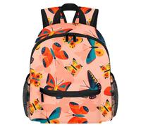Cute Toddler Backpack - Rodeo Clipart Borsa moderna per bambini per la scuola materna, scuola, ragazze e bambini piccoli, Multicolore 6., 25.4x10x30 CM/10x4x12 in