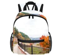 Cute Toddler Backpack - Rodeo Clipart Borsa moderna per bambini per la scuola materna, scuola, ragazze e bambini piccoli, Multicolore 9, 25.4x10x30 CM/10x4x12 in