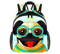 Cute Toddler Backpack - Rodeo Clipart Borsa moderna per bambini per la scuola materna, scuola, ragazze e bambini piccoli, Multicolore 3, 25.4x10x30 CM/10x4x12 in