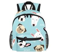 Cute Toddler Backpack - Rodeo Clipart Borsa moderna per bambini per la scuola materna, scuola, ragazze e bambini piccoli, Multicolore 5., 25.4x10x30 CM/10x4x12 in