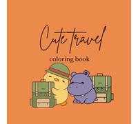 Cute Travel Coloring Book