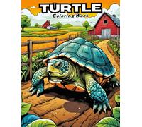 Cute Turtle Coloring Book: Adorable Shell Sea Creature Designs for Toddlers & Preschoolers!