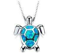Cute Turtle Pendant Necklace Lovely Animals Plated Silver Necklace Jewellery Gifts Nice processing
