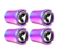 Cute Tyre Valve Stem Caps, Air Covers, Car Tire Accessories, Cat Pattern Design, Sturdy Rubber Material, Set di 4, Perfect For, Trucks, and Vehicles, Fun and Functional Decoration