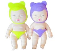 Cute Ugly Doll Squishy Toy, Squeeze Stress Doll Toys, Soft Slow Rebound Vent Toy, Reusable Soft and Non-Sticky for Relax Work Travel Homes Office Party