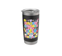Cute Ultimo Dia de Escuela Spanish Teacher Bicchiere termico in acciaio inox doppia parete