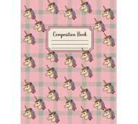 Cute Unicorn Aesthetic Preppy Composition Notebook: 120 Pages, with Watercolor Cover Design, designed for Drawing, School Notes, Students, Women, ... for Drawing, School Notes, Students, Women, B