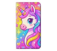 Cute Unicorn Cartoon Flip Case Cover Custodia per Samsung Galaxy S26 Ultra