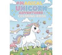 Cute Unicorn Coloring Book for Kids Ages 3-5: Baby Unicorn Friends