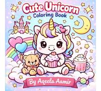 Cute Unicorn: Colouring Book