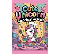 Cute unicorn colouring for kids