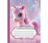 Cute Unicorn Composition Book