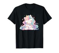 Cute Unicorn Family - Unicorno Kawaii giapponese Maglietta