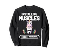 Cute Unicorn Workout Gym - Fitness sollevamento pesi Felpa