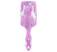 Cute Unicorns Pink Cushion Pettine, Spazzola districante, Spazzola per capelli Donne