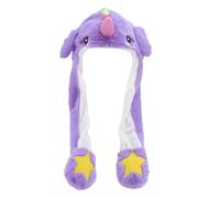 Cute Up Ears Unicorn Hat Divertente Cartoon Animal Cap Morbido peluche per
