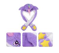 Cute Up Ears Unicorn Hat Divertente Cartoon Animal Cap Morbido peluche per