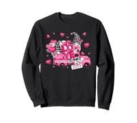 Cute Valentines Truck for Women Men with Pink Love Gnomes Felpa
