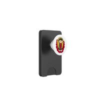 Cute Virgin Mary Cartoon Guadalupe Devotion in Kawaii Form PopSockets PopWallet per MagSafe