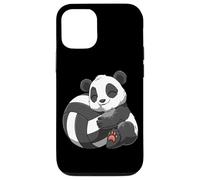 Cute Volleyball Panda Hugging Volleyball Custodia per iPhone 12/12 Pro