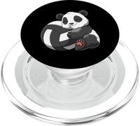 Cute Volleyball Panda Hugging Volleyball PopSockets PopGrip per MagSafe