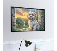 Cute West Highland White Terrier Puzzle 1000 Pezzi Relax E Divertimento Adulti Wildlife Rompicapo Antistress Attività Per Il Weekend Regalo Per Amici E Parenti 1000 PCS