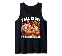 Cute Wiener Dog for Dachshund Mom Fall Is My Favorite Color Canotta